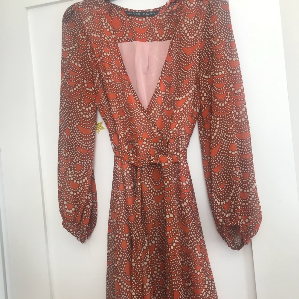 Zara wrap dress